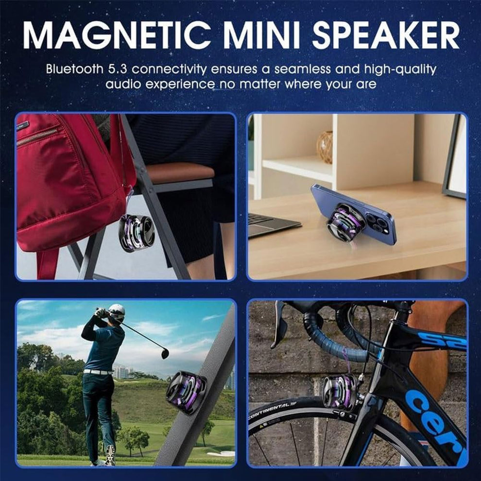 Portable Mini Magnetic Bluetooth Speaker (G200)
