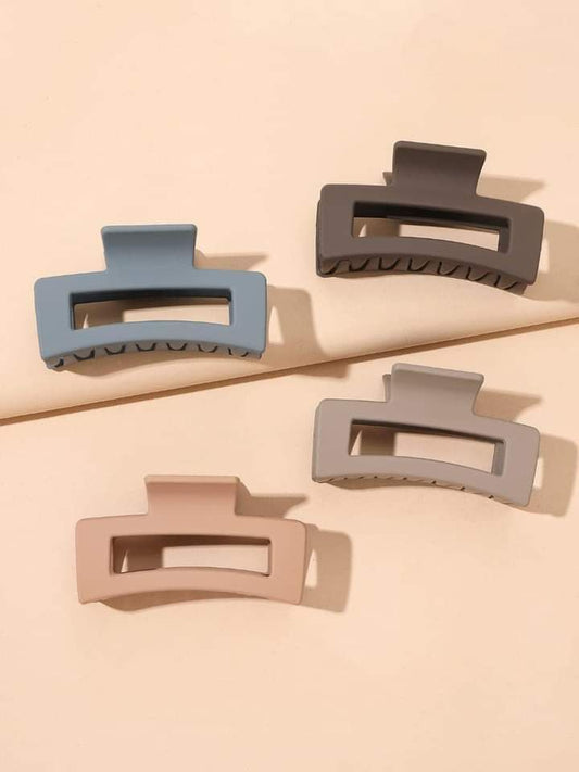 Accestory Silicone  Claw Clips For Women