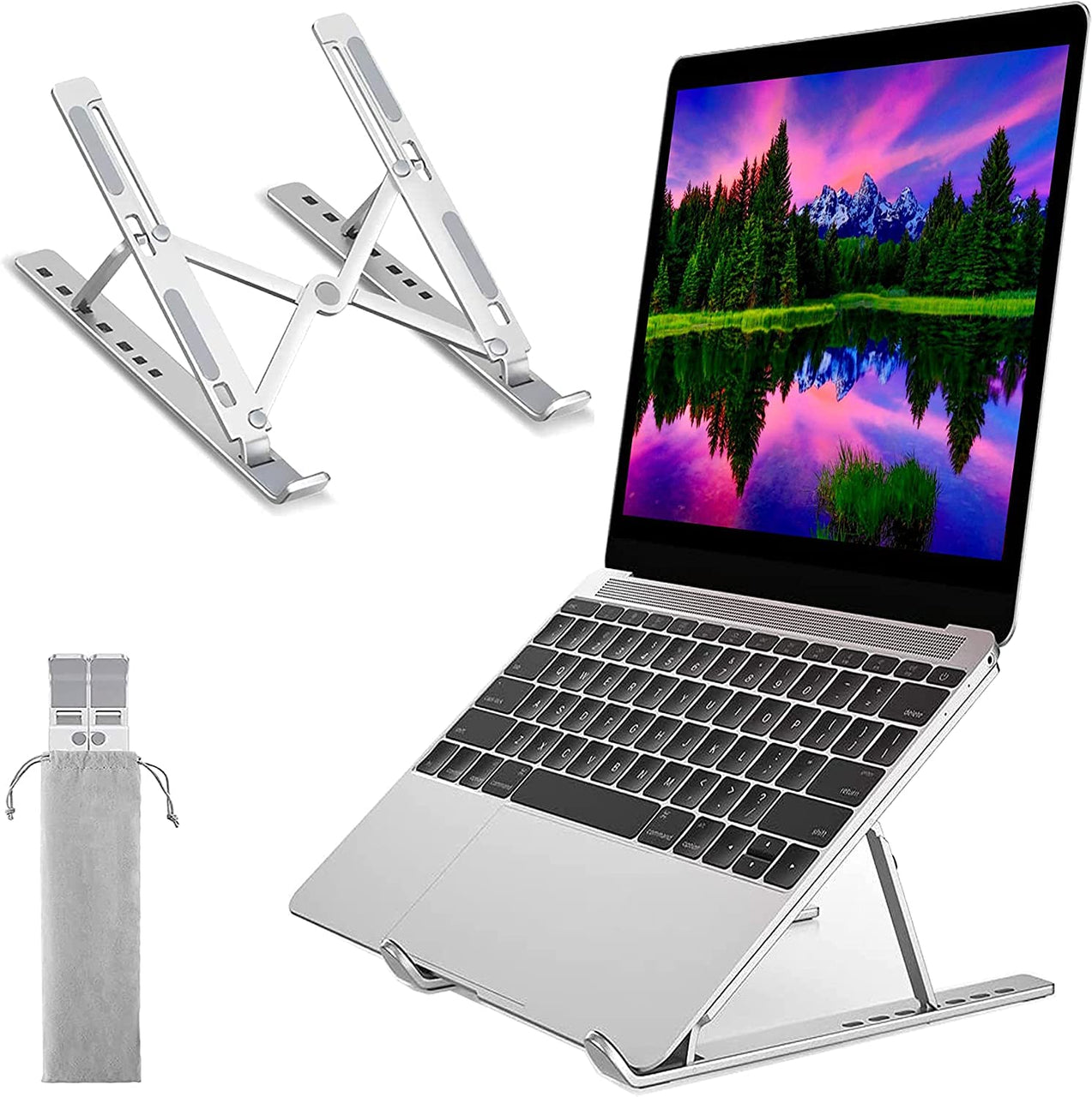 Portable Ergonomic Laptop Stand – 7 Angle Adjustable